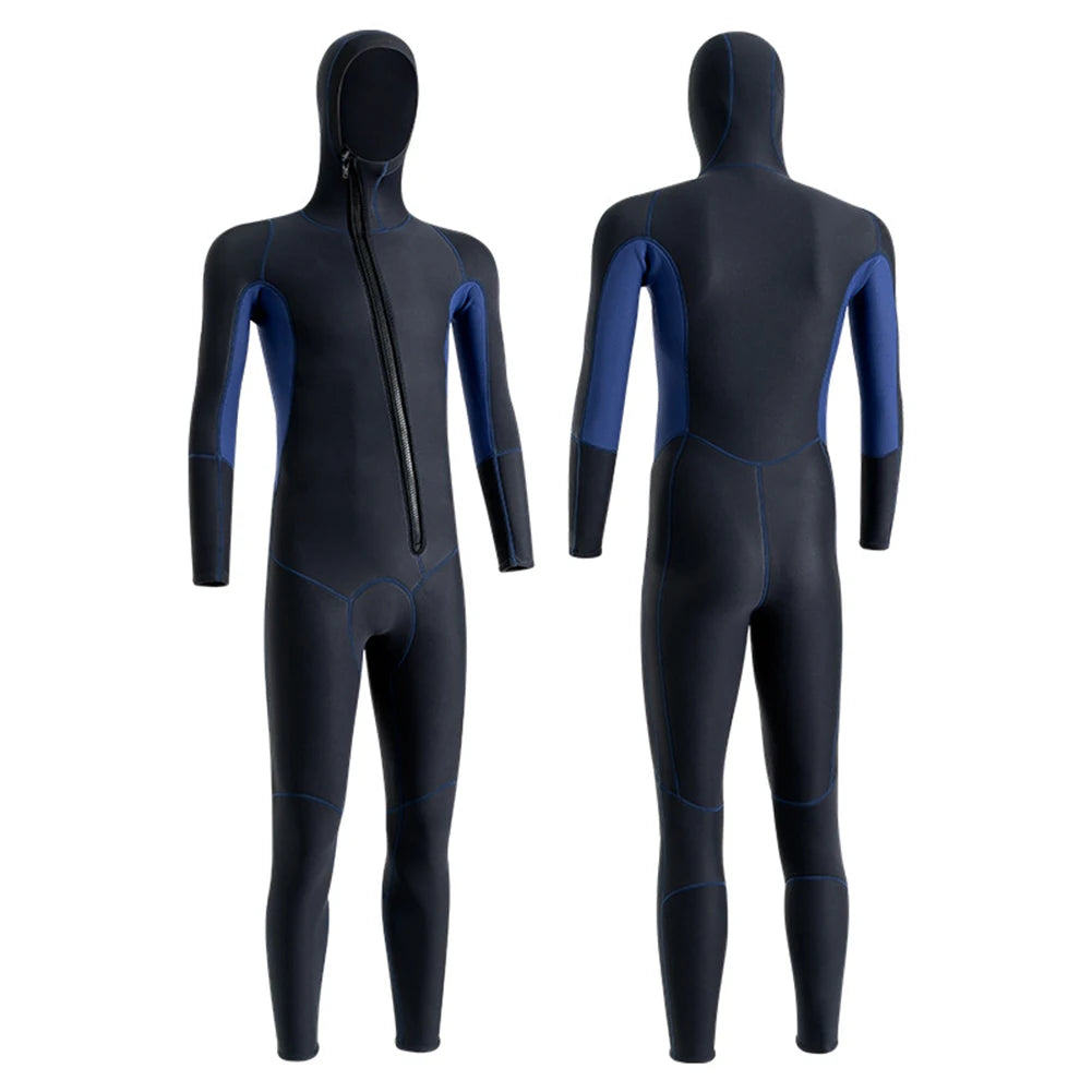APWIKOGER Neoprene Hooded Wetsuit for Diving and Water Sports