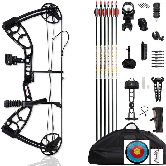 P10 Compound Bow For Adults And Teens Adjustable Draw