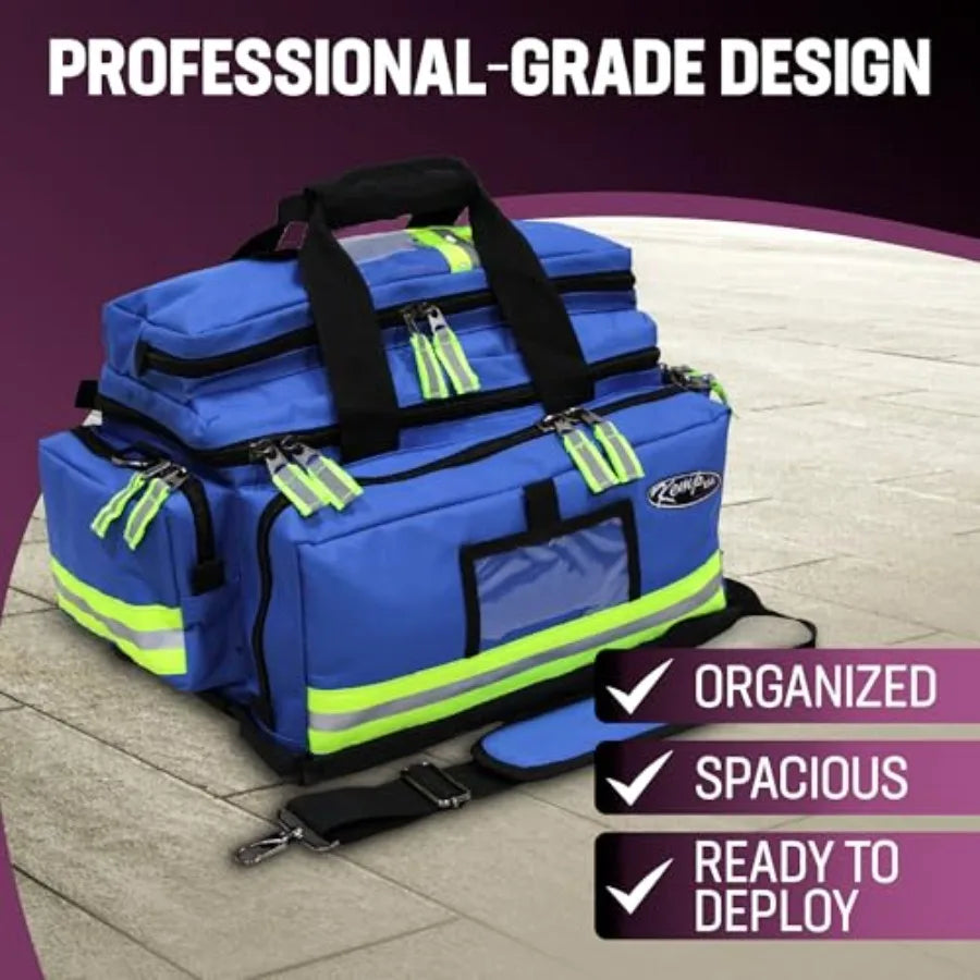 Large Trauma EMS Bag For Emergency Responders And First Responders