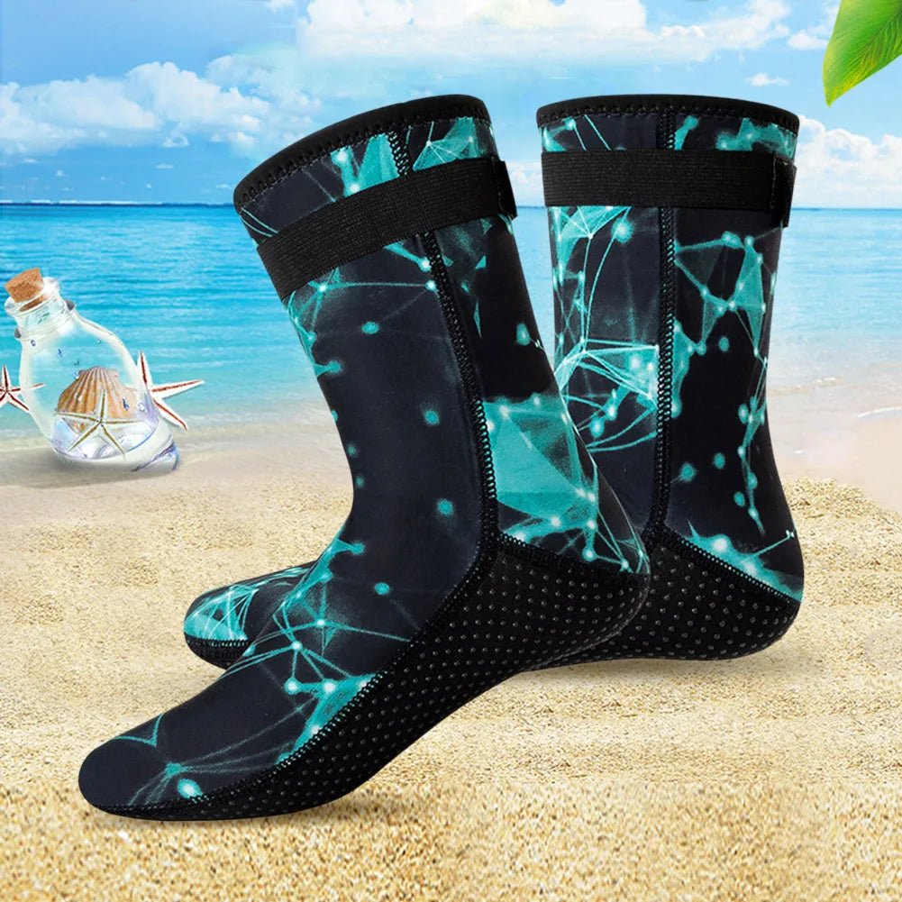 Unisex Neoprene Diving Socks For Snorkeling And Water Sports