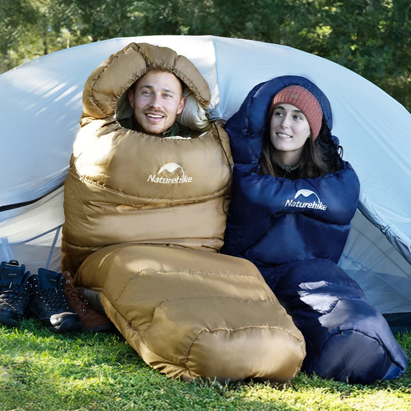 Naturehike Mummy Sleeping Bag MJ300 MJ600 Winter Warm For Adults