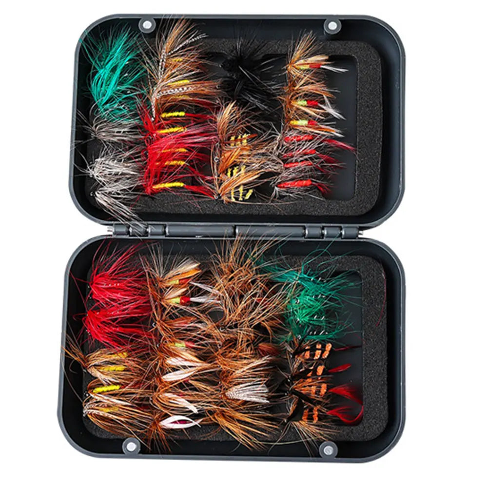 Bionic Fly Hook Set Box 60/41pcs for Trout Carp Kit