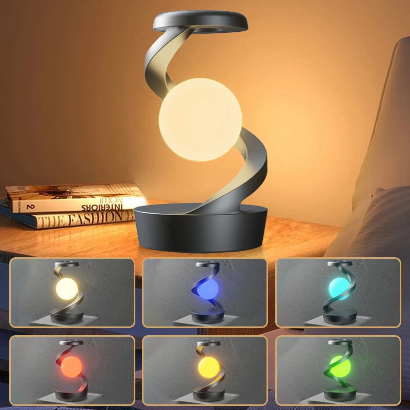Charging LED Night Lamp With Motion Sensor Bedside Rechargeable Lamp