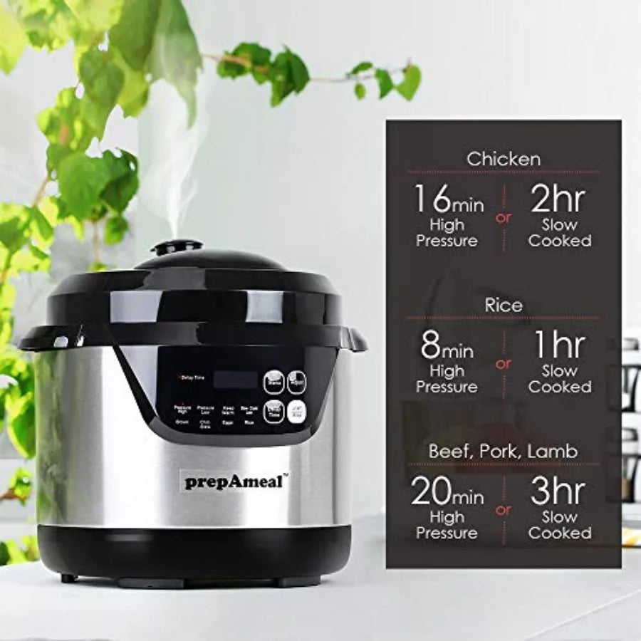 Abay Eight In One Programmable Electric Pressure Cooker
