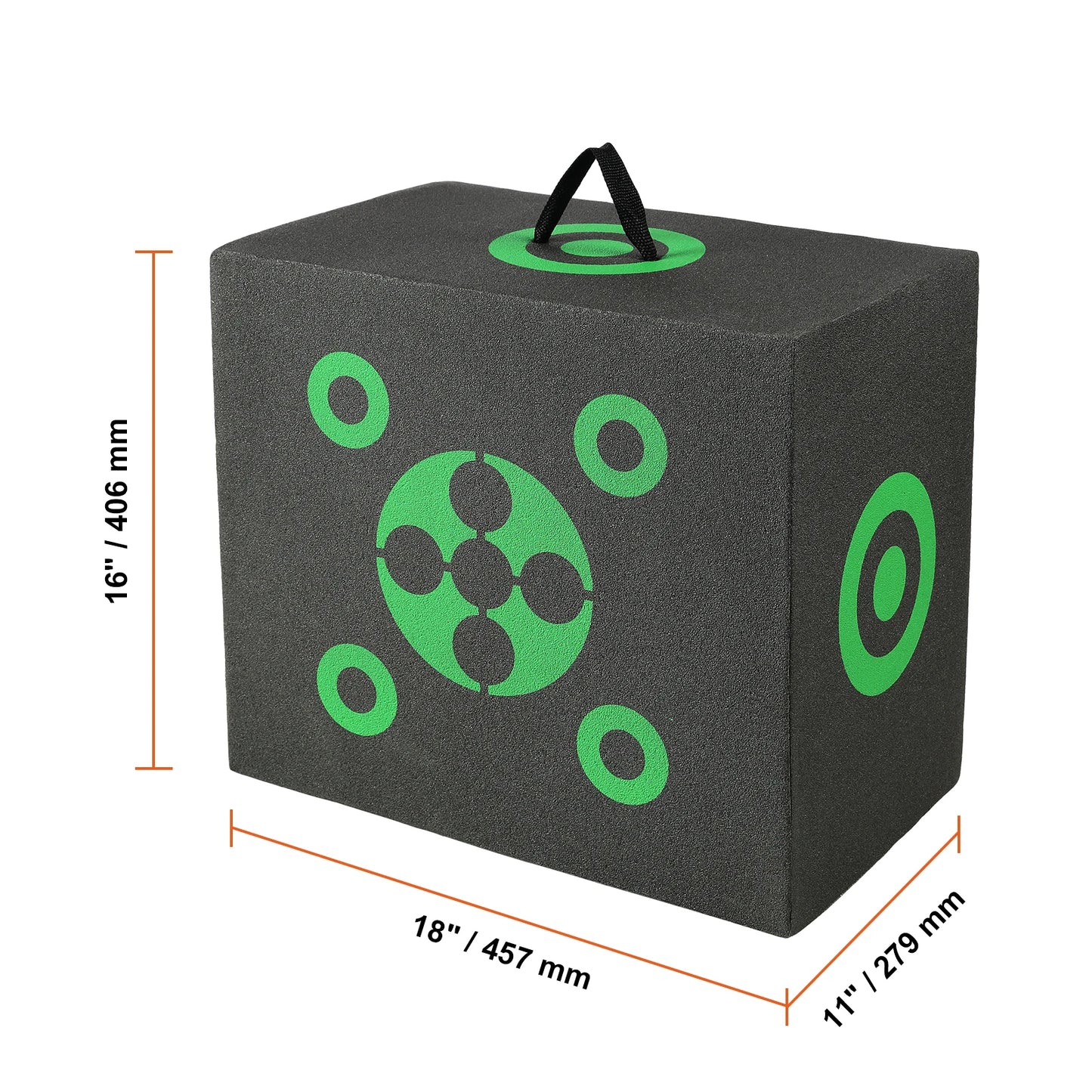 VEVOR Archery Target Allside Shooting Portable Target With Carry Handle