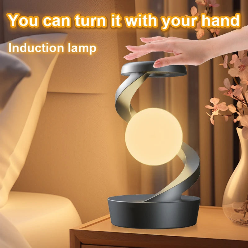 Charging LED Night Lamp With Motion Sensor Bedside Rechargeable Lamp