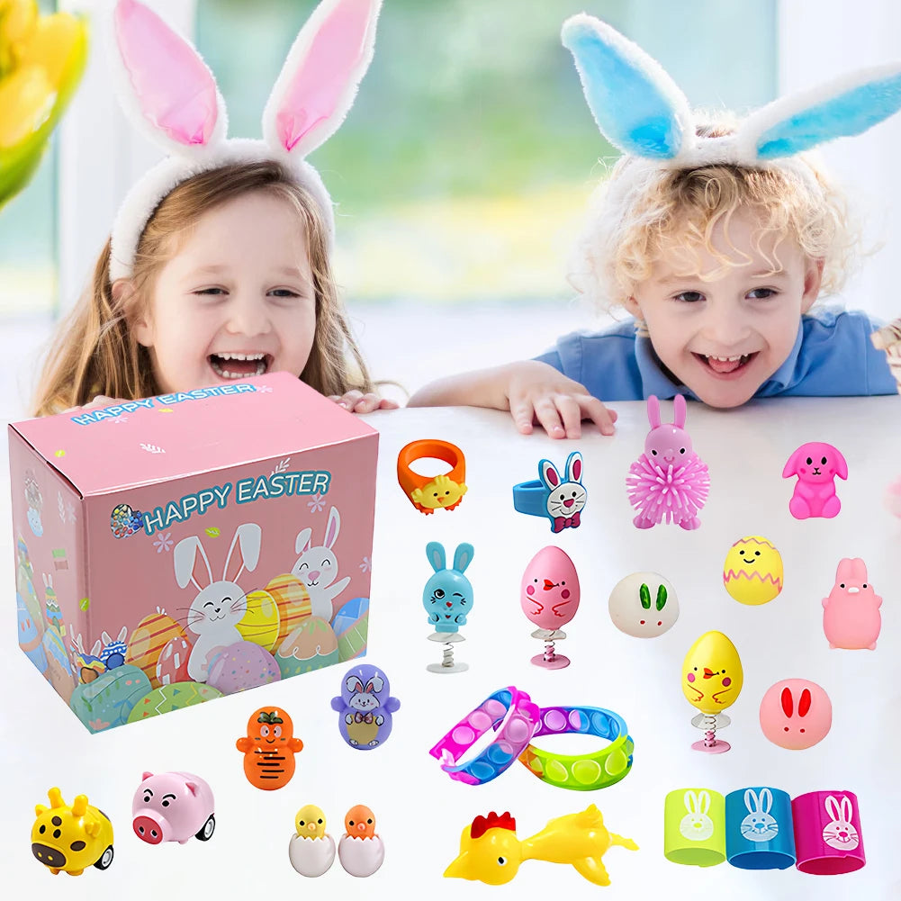 120Pcs Pre Filled Easter Eggs With Assorted Toys Fillers