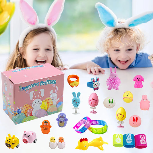 120Pcs Pre Filled Easter Eggs With Assorted Toys Fillers